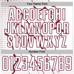 Lightning Crimson Jersey Sports Soccer White Uniform Sublimation Custom