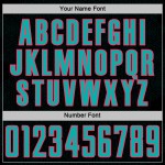 Sublimation Sports Geometric Soccer Jersey Uniform Black Shape Pink Custom Aqua-Neon