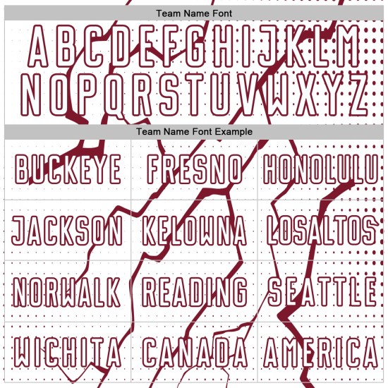 Lightning Crimson Jersey Sports Soccer White Uniform Sublimation Custom