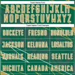 Soccer Sublimation Gold-White Lines Uniform Sports Green Custom Kelly Jersey Old Soccer Sublimation Gold-White Lines Uniform Sports Green Custom Kelly Jersey Old