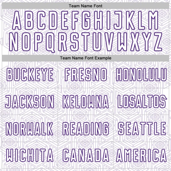 Geometric Shape Uniform Sports Custom White Purple Sublimation Soccer Jersey